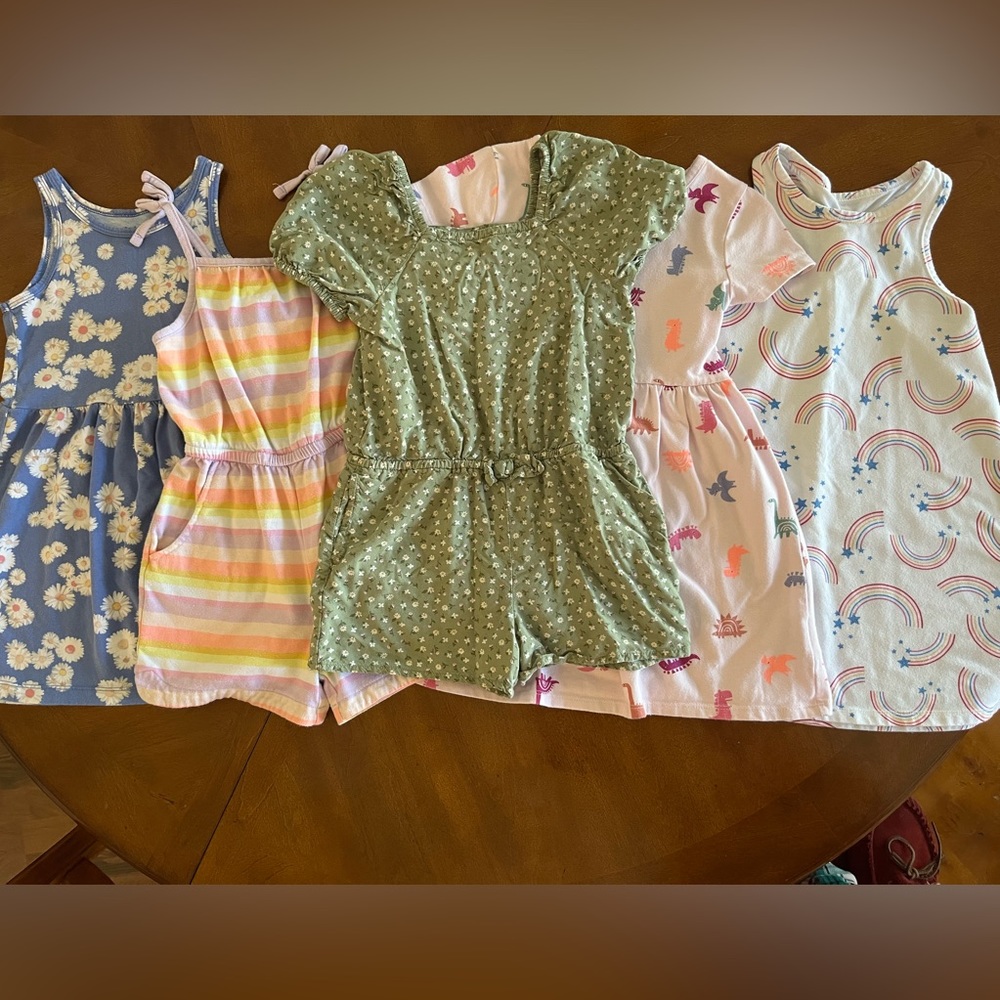 Summer Toddler girls - Cat & Jack Dresses and rompers